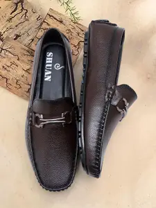 SHUAN Men Driving Shoes