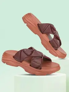 PENNEN Women Open Toe Flats