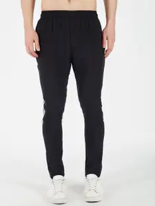 GOTO Men Striped Mid-Rise TrackPants