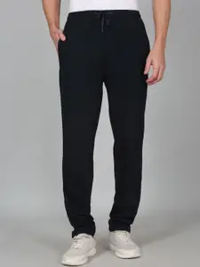 Cantabil Men Printed Mid-Rise Track Pants