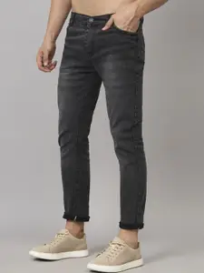 LINARIA Men Classic Slim Fit Slash Knee Jeans