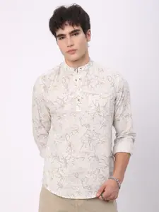 VASTRADO Men Floral Printed Kurta