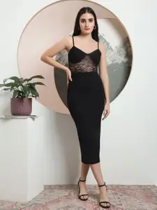 TANDUL Bodycon Midi Dress