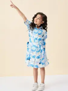 Stylo Bug Floral Print A-Line Dress