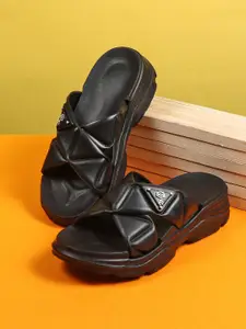 PENNEN Open Toe Flats