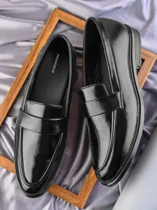 Provogue Men Round Toe Formal Slip-Ons