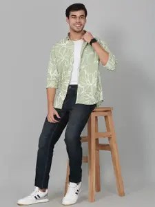 Cantabil Men Original Floral Opaque Printed Casual Shirt