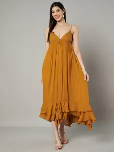 Amagyaa Georgette A-Line Maxi Dress