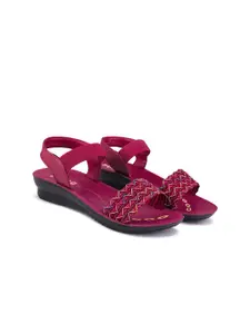 PENNEN Women Open Toe Flats