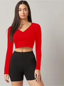 AAHWAN Cotton Crop Top