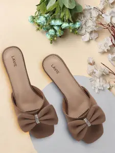 Lavie PU Block Sandals