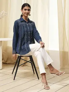 Biba Women Standard Opaque Printed Casual Shirt