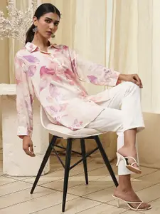 Biba Women Standard Opaque Printed Casual Shirt