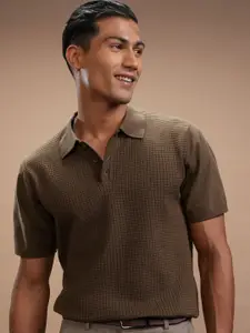 HIGHLANDER Men Polo Collar T-shirt