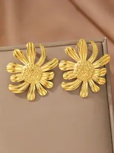 PRIVIU Floral Studs Earrings