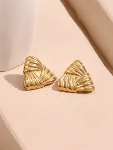PRIVIU Triangular Studs Earrings