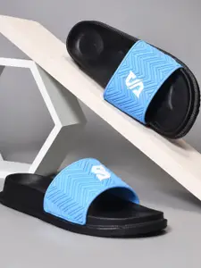 Slipover Men Printed Sliders