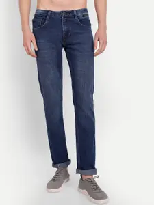 MEGHZ Men Micheal Slim Fit Light Fade Stretchable Jeans