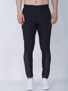 GOTO Men Slim-Fit Mid-Rise  Track Pants