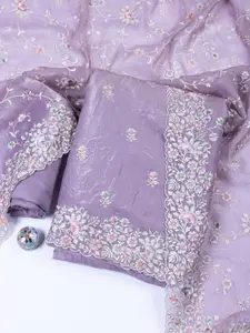 Meena Bazaar Embroidered Unstitched Dress Material