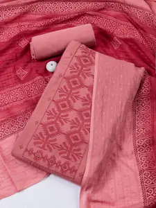 Meena Bazaar Printed Unstitched Dress Material