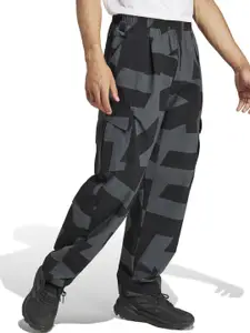 ADIDAS AOP Men Printed Relaxed Fit Mid Rise Cargo Pant