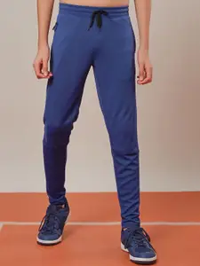 Technosport Boys Solid Slim Fit Sports Track Pants With Techno Guard