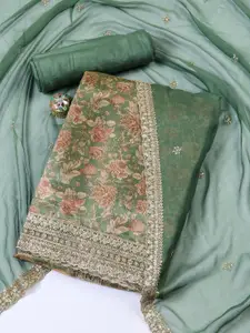 Meena Bazaar Printed Unstitched Dress Material