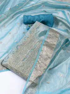 Meena Bazaar Embroidered Unstitched Dress Material