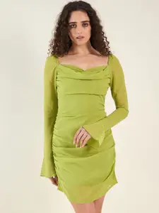 aayu Georgette Bodycon Dress