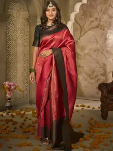 KALINI Woven Design Zari Saree