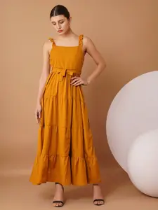 Chemistry Print Crepe Maxi Dress