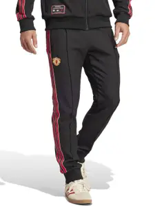ADIDAS Mufc Icon TP Printed Slim Fit Mid Rise Joggers