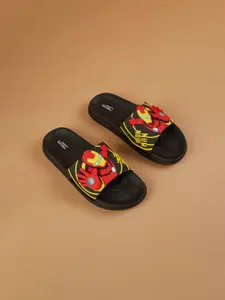 Fame Forever by Lifestyle Boys Iron Man Printed Rubber Slip-on