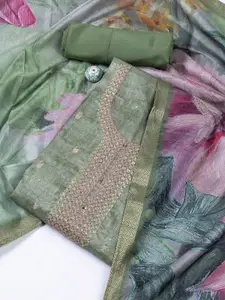 Meena Bazaar Printed Unstitched Dress Material