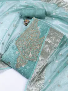 Meena Bazaar Embroidered Unstitched Dress Material