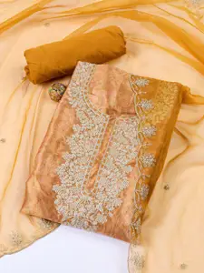 Meena Bazaar Embroidered Unstitched Dress Material