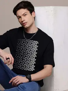Moda Rapido Men Printed Pockets T-shirt