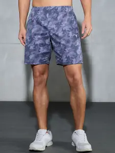 Technosport Men Camouflage Printed Training or Gym Shorts