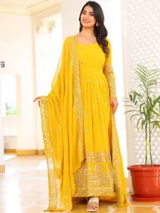 Fashion Basket Embroidered Maxi Ethnic Dress