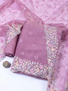 Meena Bazaar Embroidered Unstitched Dress Material