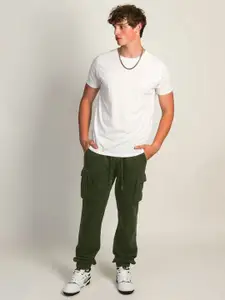 NOBERO Men Heavy Duty Cargo Joggers