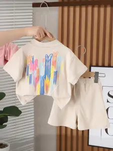 INCLUD Boys T-shirt with Shorts