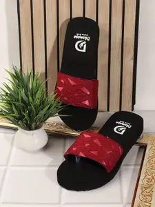 DHAMASA Women Waterproof Open Toe Flats