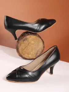 Lavie PU Kitten Sandals