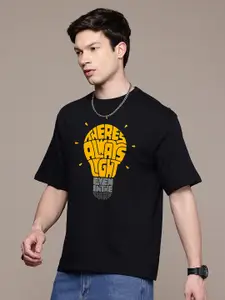 Moda Rapido Men Printed Applique T-shirt