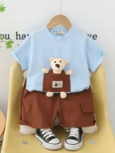 INCLUD Boys T-shirt with Shorts
