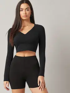 AAHWAN Cotton Crop Top