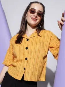 DressBerry Women Modern Boxy Opaque Party Shirt