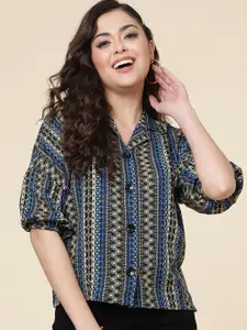 DressBerry Women Modern Boxy Opaque Party Shirt